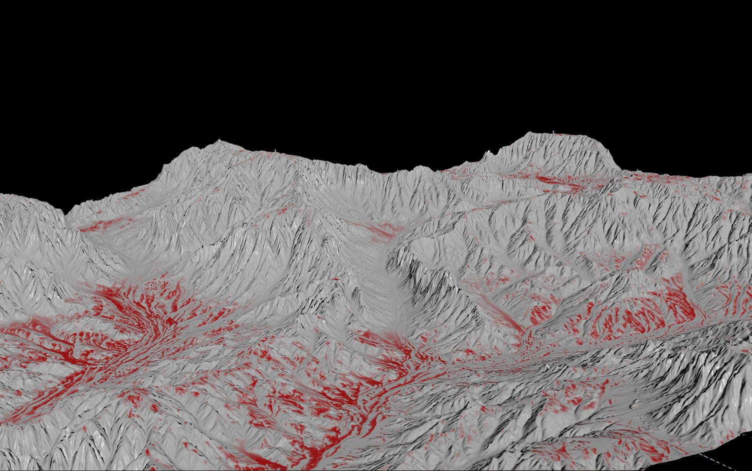 Geographic data analysis — feature extraction